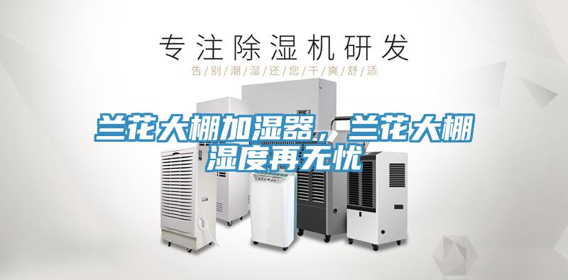 蘭花大棚加濕器，蘭花大棚濕度再無憂