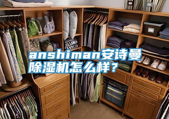 anshiman安詩曼除濕機(jī)怎么樣？