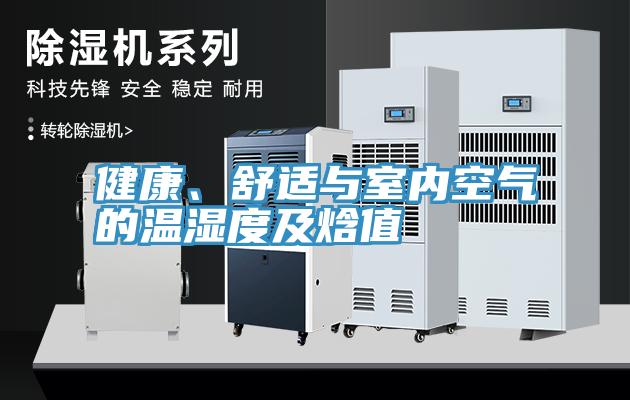 健康、舒適與室內(nèi)空氣的溫濕度及焓值