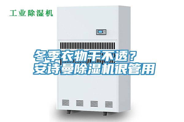 冬季衣物干不透？ 安詩曼除濕機很管用