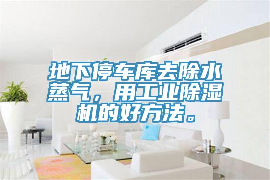 地下停車庫去除水蒸氣，用工業(yè)除濕機的好方法。