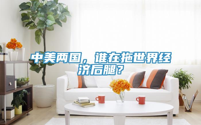 中美兩國，誰在拖世界經(jīng)濟(jì)后腿？