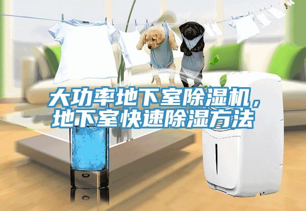大功率地下室除濕機(jī)，地下室快速除濕方法