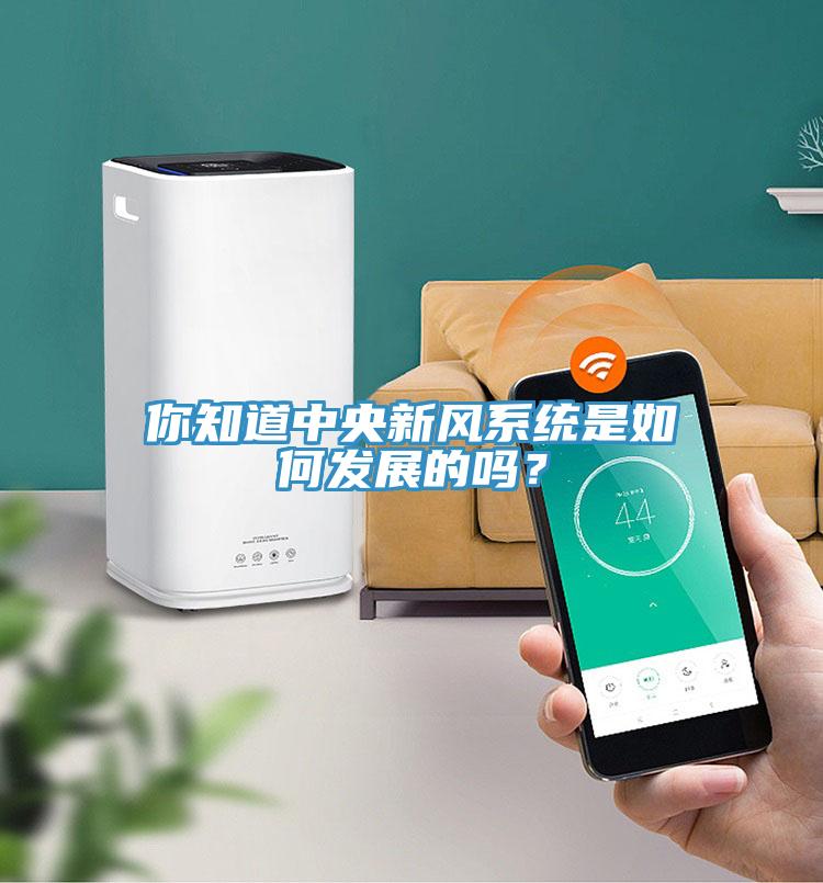 你知道中央新風系統(tǒng)是如何發(fā)展的嗎？