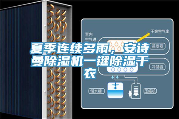 夏季連續(xù)多雨，安詩(shī)曼除濕機(jī)一鍵除濕干衣