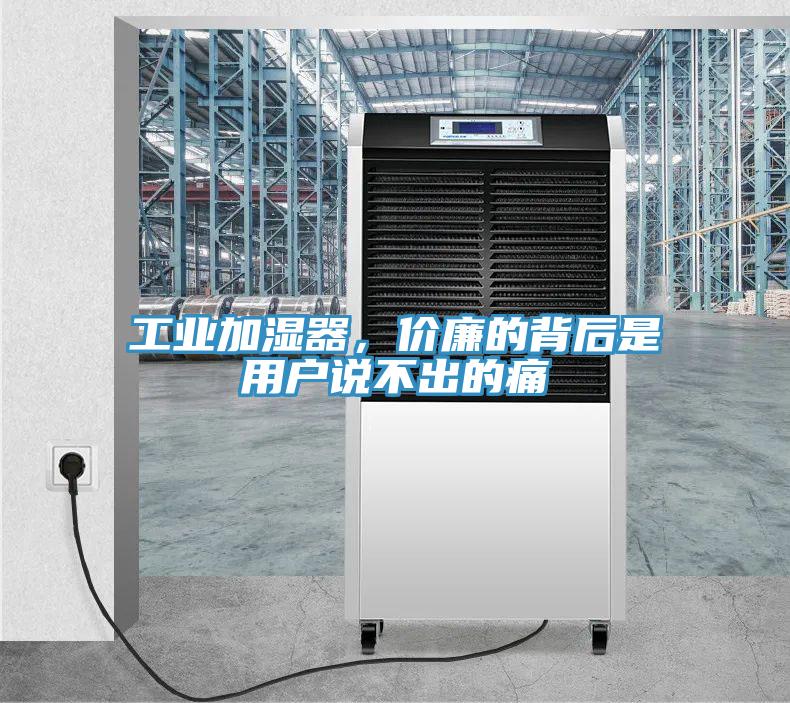 工業(yè)加濕器，價廉的背后是用戶說不出的痛