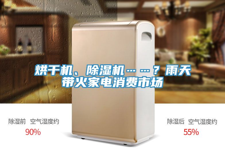 烘干機(jī)、除濕機(jī)……？雨天帶火家電消費(fèi)市場(chǎng)