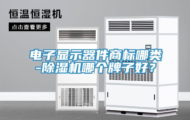 電子顯示器件商標(biāo)哪類(lèi)-除濕機(jī)哪個(gè)牌子好？