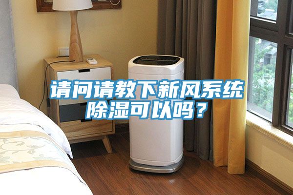 請問請教下新風(fēng)系統(tǒng)除濕可以嗎？