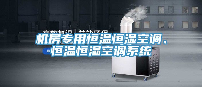 機(jī)房專用恒溫恒濕空調(diào)、恒溫恒濕空調(diào)系統(tǒng)