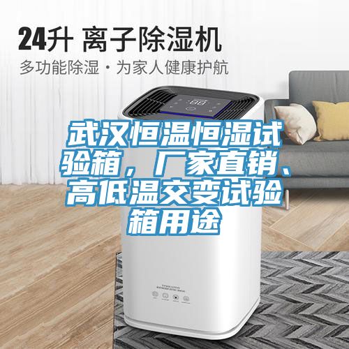 武漢恒溫恒濕試驗(yàn)箱，廠家直銷、高低溫交變試驗(yàn)箱用途