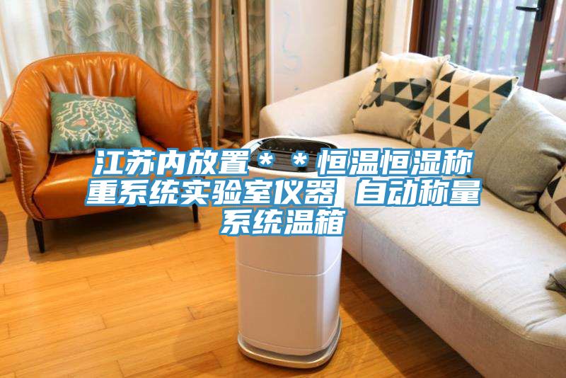 江蘇內(nèi)放置＊＊恒溫恒濕稱(chēng)重系統(tǒng)實(shí)驗(yàn)室儀器 自動(dòng)稱(chēng)量系統(tǒng)溫箱