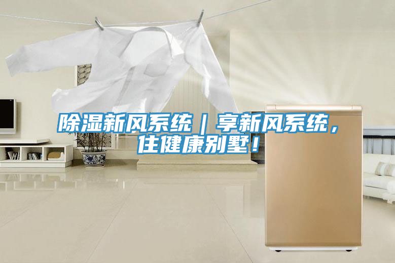 除濕新風(fēng)系統(tǒng)｜享新風(fēng)系統(tǒng)，住健康別墅！