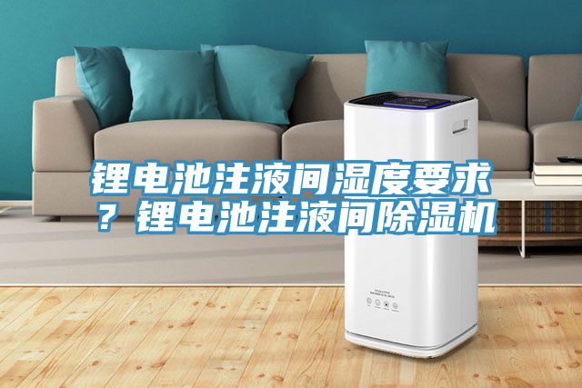 鋰電池注液間濕度要求？鋰電池注液間除濕機(jī)