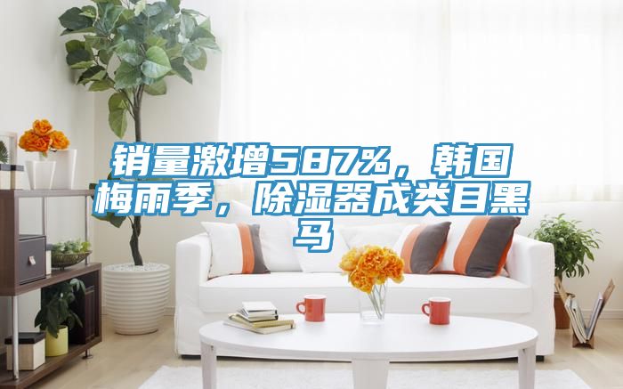 銷量激增587%，韓國梅雨季，除濕器成類目黑馬