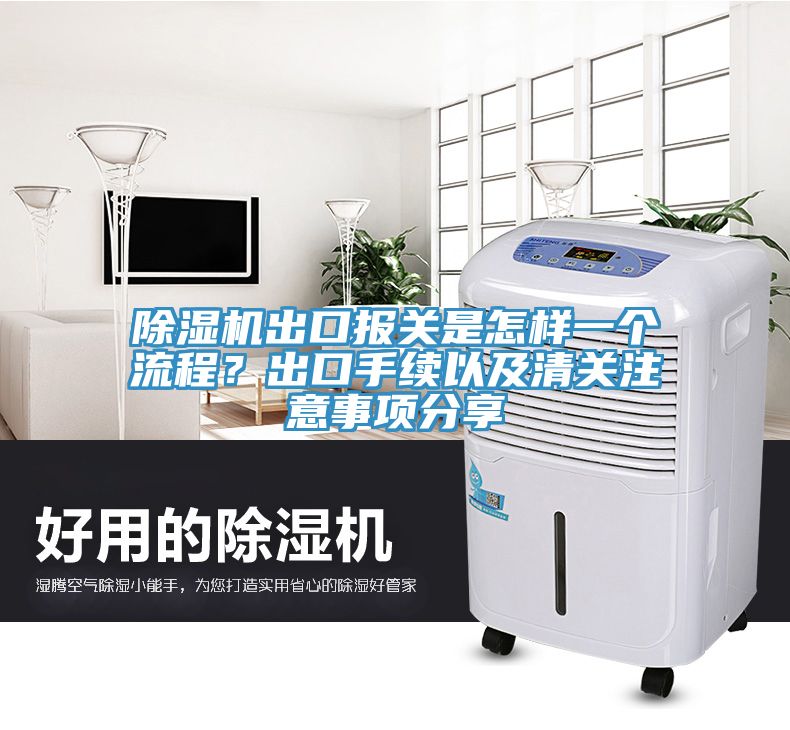 除濕機出口報關是怎樣一個流程？出口手續(xù)以及清關注意事項分享