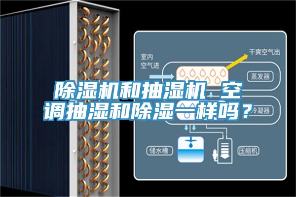 除濕機和抽濕機 空調(diào)抽濕和除濕一樣嗎？