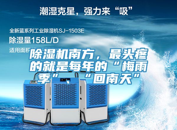 除濕機(jī)南方，最頭疼的就是每年的“梅雨季”、“回南天”