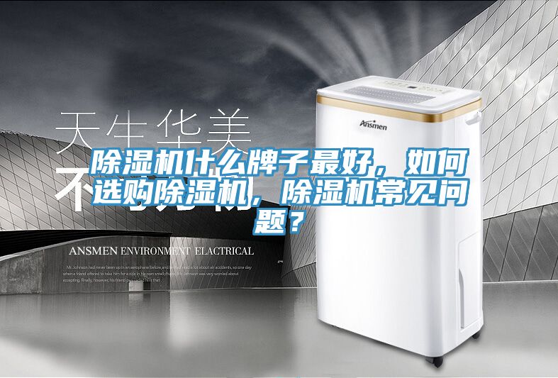 除濕機什么牌子最好，如何選購除濕機，除濕機常見問題？