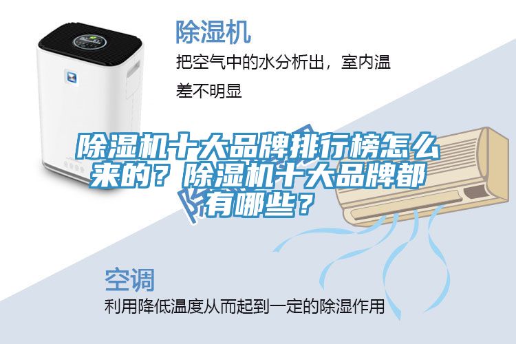 除濕機十大品牌排行榜怎么來的？除濕機十大品牌都有哪些？