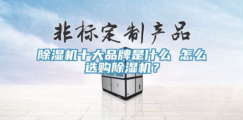 除濕機十大品牌是什么 怎么選購除濕機？