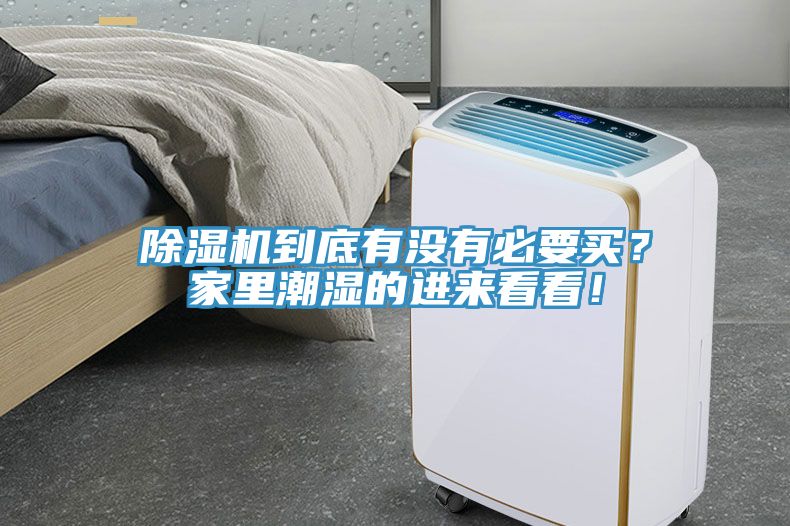 除濕機(jī)到底有沒有必要買？家里潮濕的進(jìn)來看看！