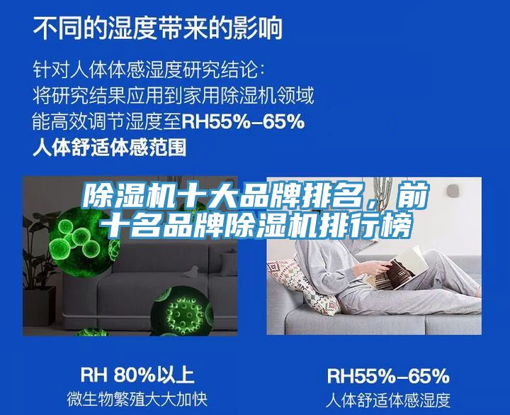 除濕機十大品牌排名，前十名品牌除濕機排行榜