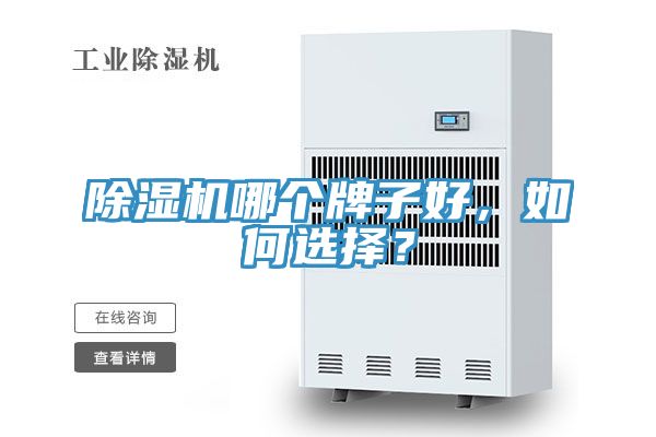除濕機(jī)哪個(gè)牌子好，如何選擇？