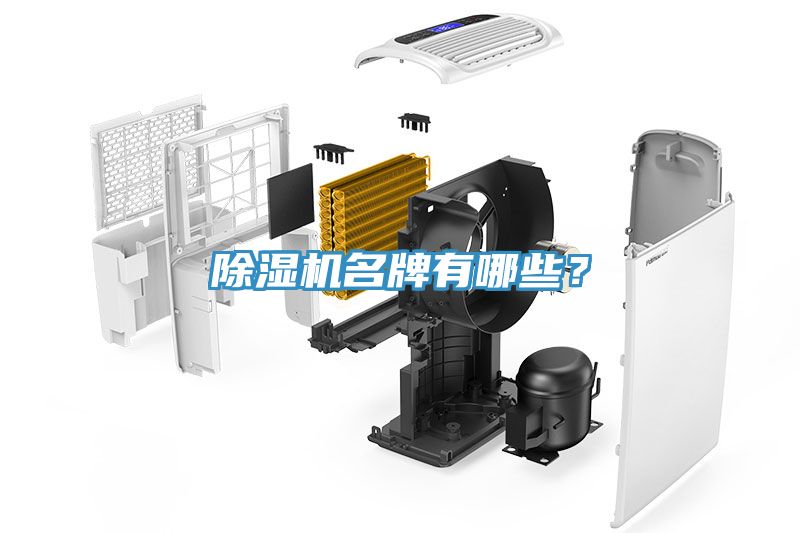 除濕機名牌有哪些？
