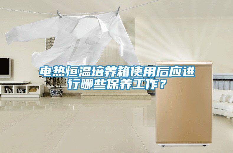 電熱恒溫培養(yǎng)箱使用后應進行哪些保養(yǎng)工作？