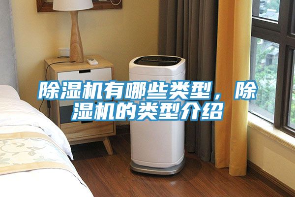 除濕機有哪些類型，除濕機的類型介紹