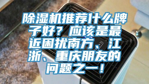 除濕機推薦什么牌子好？應該是最近困擾南方、江浙、重慶朋友的問題之一！